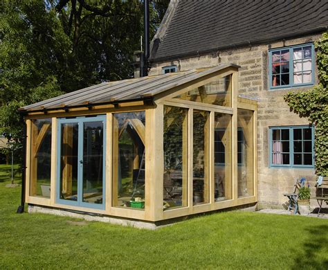 Oak Timber Framed Conservatory - Hector and Cedric