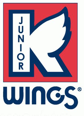 Kalamazoo Jr. K Wings hockey logo from 2011-12 at Hockeydb.com