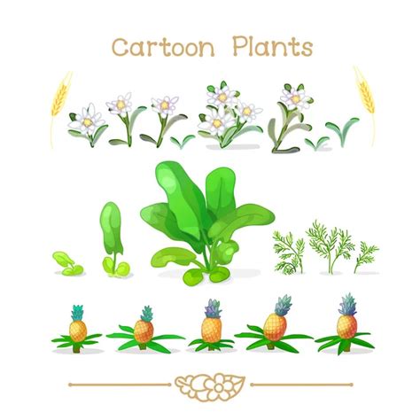 44,789 Cartoon plants Vector Images | Depositphotos