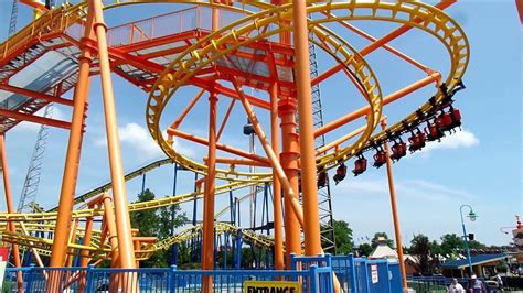 Carowinds: Flying Ace Aerial Chase off Ride POV / July 13, 2014 - YouTube