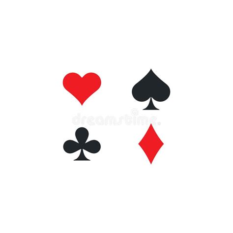 Vector of Poker Card Symbol Icon Illustration Stock Vector - Illustration of shape, card: 191159622