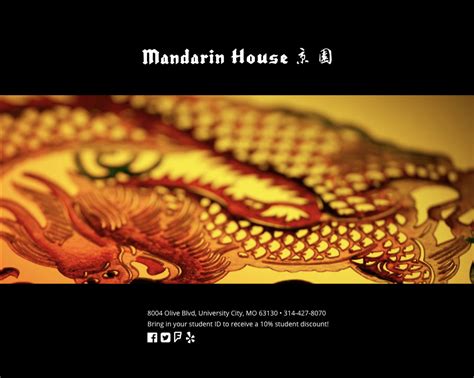 Mandarin House | Explore U. City