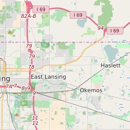 Lansing Mi Zip Code Map - Map