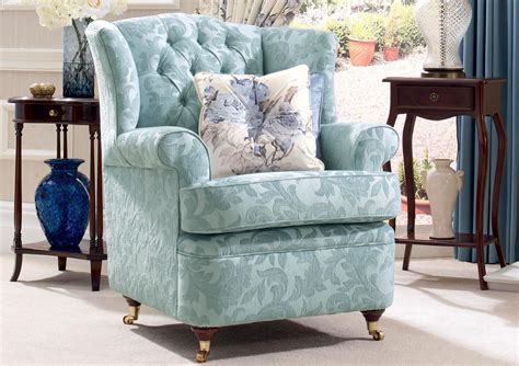 Mayfair Floral Fabric for Plumbs | Furniture reupholstery, Furniture ...