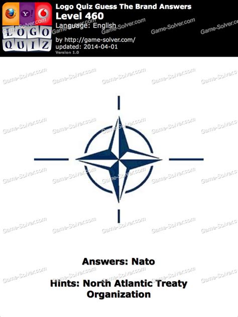 Logo Quiz North Atlantic Treaty Organization • Game Solver