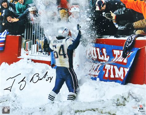 Tedy Bruschi Signed Patriots 16x20 Photo (Fanatics) | Pristine Auction