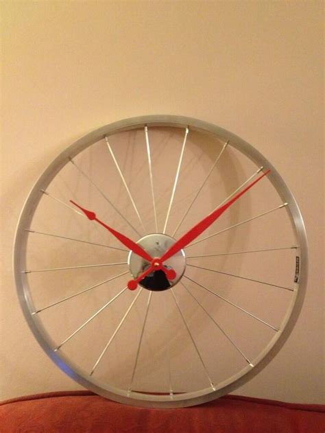 Wheel clock | Clock, Wheel clock, Wall clock