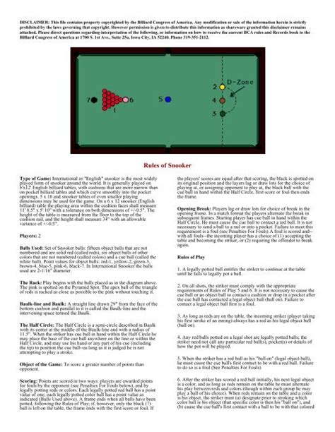 Snooker Rules EXPLAINED How To Play Snooker Rules Of, 50% OFF