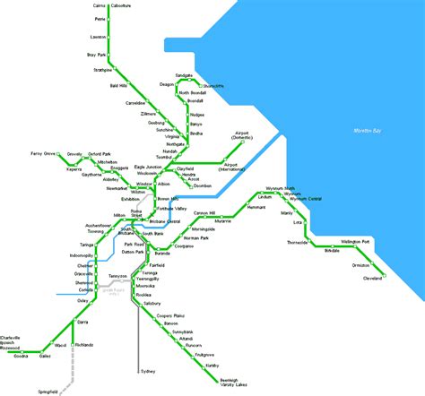 Brisbane Metro Map • Mapsof.net