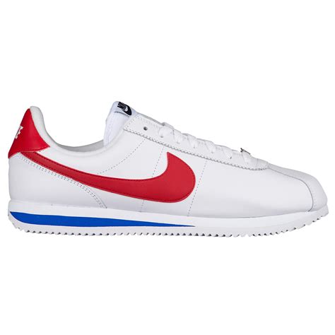 Nike Synthetic Cortez Running Shoes in Red for Men - Lyst