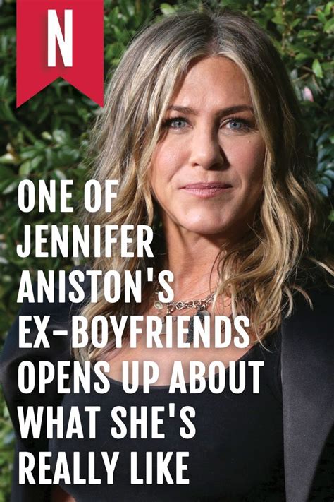 One Of Jennifer Aniston's Ex-Boyfriends Opens Up About What She's Really Like - Nicki Swift ...