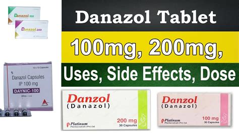 Danazol 200 mg tablet, danazol uses in urdu, Danazol 100 mg uses in hindi, Side effects, Dosage ...