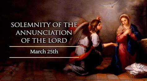 The Feast of the Annunciation - Invitation to pray - Kandle