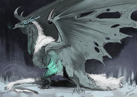 ArtStation - Frost Dragon