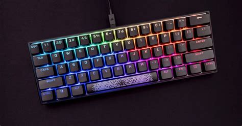 Corsair K65 RGB Mini gaming keyboard hands-on: Full-size performance in a 60% body - Source CNET ...