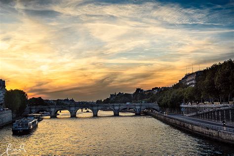 The River Seine at Sunset Paris | Another shot from my trip … | Flickr