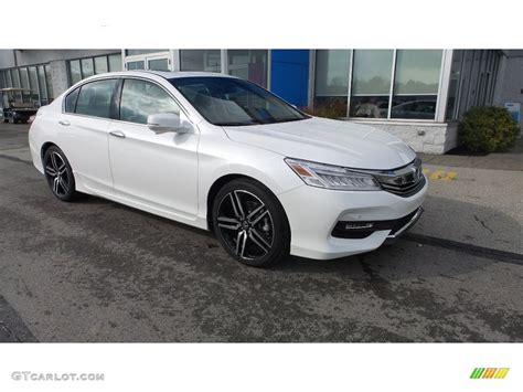 White Orchid Pearl 2016 Honda Accord Touring Sedan Exterior Photo #108634145 | GTCarLot.com