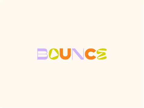 Bounce Logo Design by Viviana Caponnetto on Dribbble