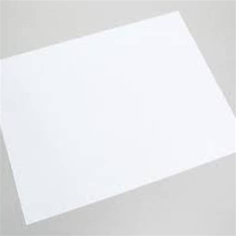 White Poster Board 22" X 28" - POP! Party Supply