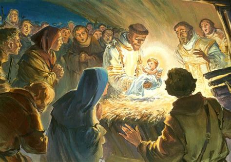 Little Plant of St. Francis: What is the origin of the Nativity Scene (creche)?