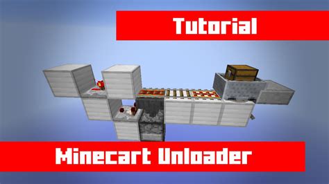 Minecart hopper unloader