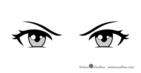 How to Draw Angry Anime or Manga Eyes (8 Steps) - AnimeOutline