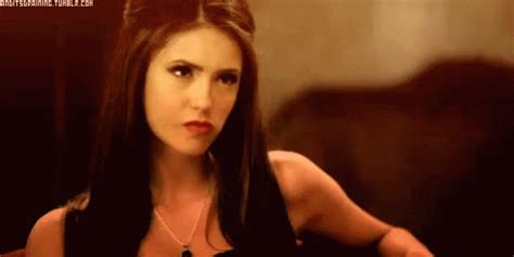 Mad GIF - TheVampireDiaries NinaDobrev KatherinePierce - Discover & Share GIFs