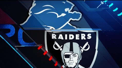 Lions vs. Raiders highlights