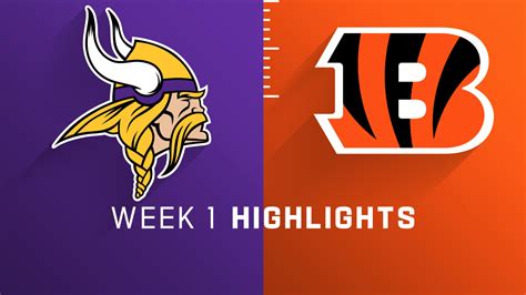 Minnesota Vikings vs. Cincinnati Bengals highlights | Week 1