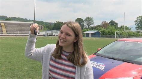 Gate City High School student wins new car for perfect attendance