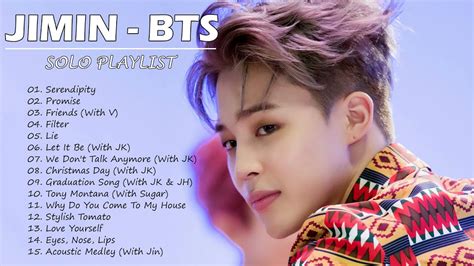 BTS - JIMIN Solo Playlist - JIMIN Best Songs Playlist - YouTube