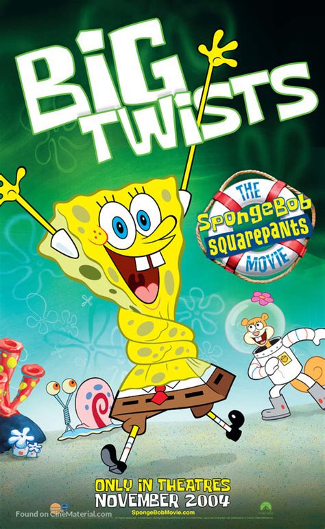 Spongebob Squarepants (2004) teaser movie poster