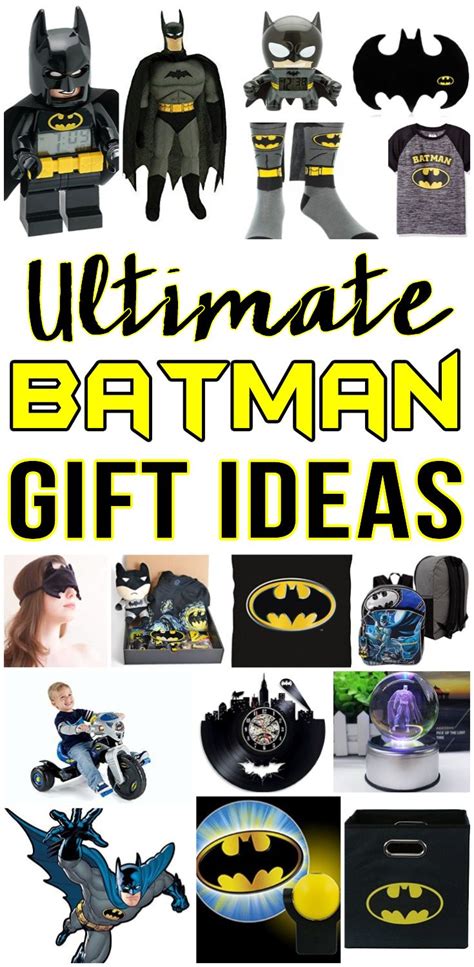 Best Batman Gifts! Find the top Batman gift ideas for kids, tweens, teens and adults. Cool ...