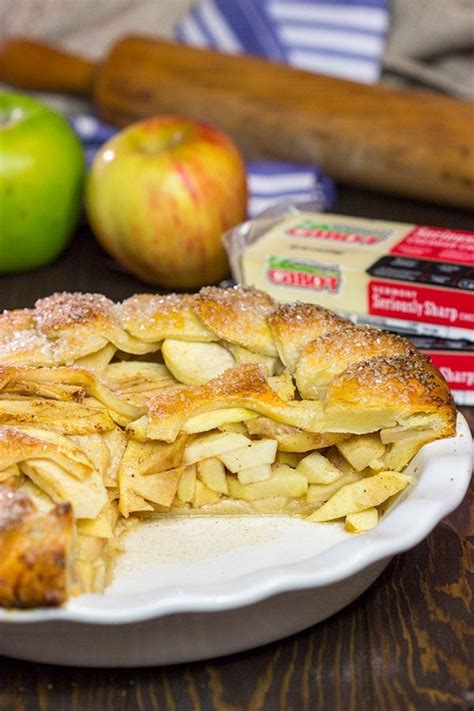 Apple Pie with Cheddar Cheese Crust | Tasty Sweet + Savory Combination