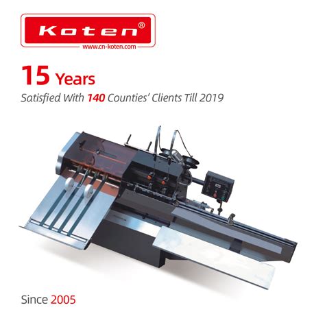 Saddle Stitching Machine from China manufacturer - Koten Machinery