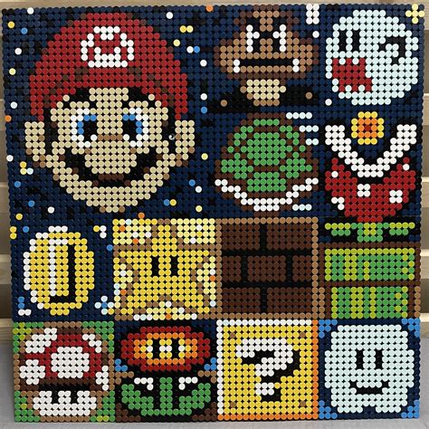 [MOC] LEGO Art Super Mario Bros | seleven | Flickr