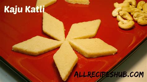 Kaju Katli Recipe - Kaju barfi - How to make Kaju Katli - Diwali ...