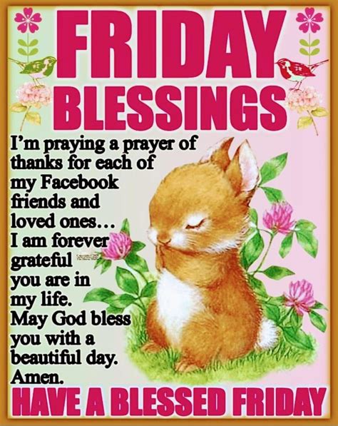 I'm Praying A Prayer Of Thanks For Each Of My Facebook Friends And ...