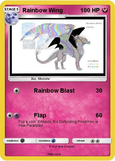 Pokémon Rainbow Wing 1 1 - Rainbow Blast - My Pokemon Card