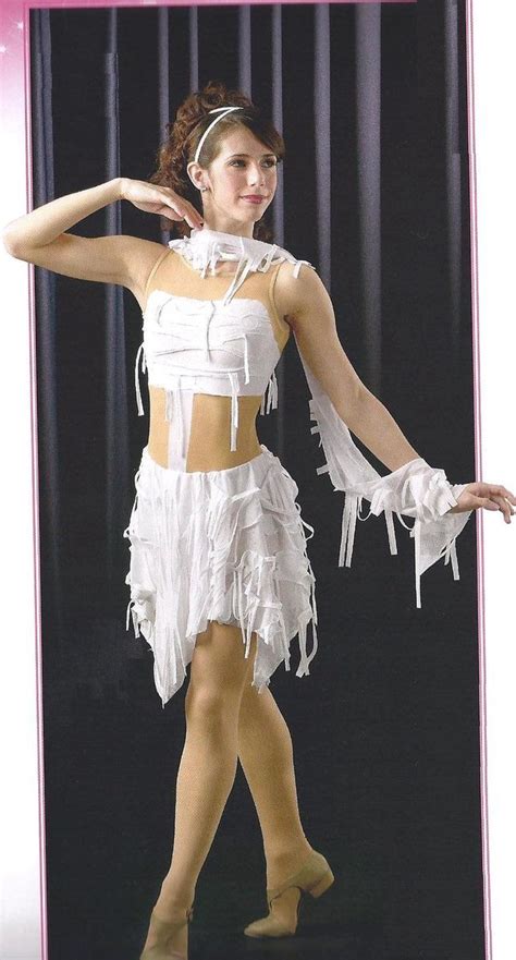 TORN Mummy Zombie Thriller Lyrical Ballet Dance Dress Costume CS, AL ...