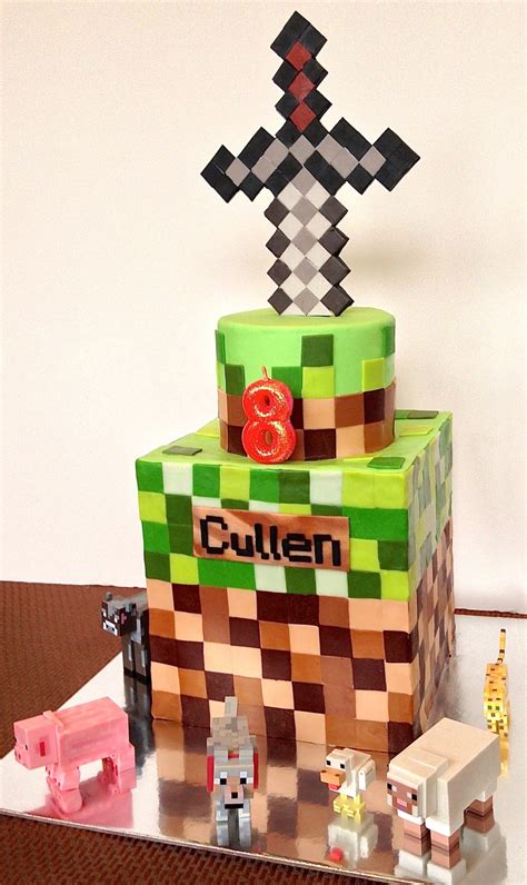 Minecraft Birthday Cake - CakeCentral.com