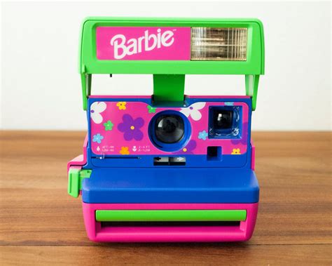 TESTED Barbie Polaroid Camera 600 Pink Polaroid Camera Kids