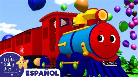 Canciones Infantiles | El Tren de Colores | Dibujos Animados | Little ...