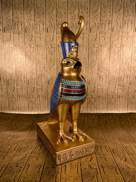 Golden Horus Statue - Son Of The Pharaoh