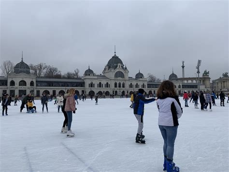 Ice skating in Budapest - Julia Kravianszky, Private Tour Guide in Budapest, Hungary