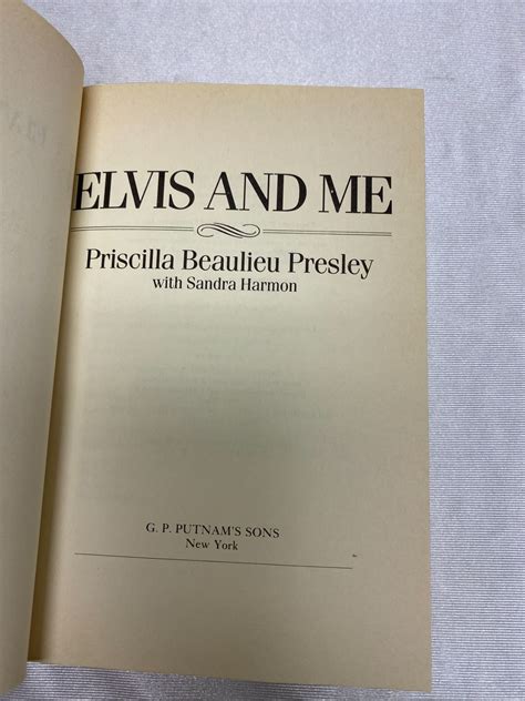 Elvis Presley Serving Tray With The Elvis And Me Book