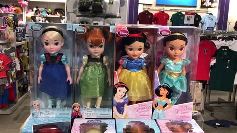 A lot of Disney Princess Dolls at JCPenney - Kids ToyReviews - YouTube