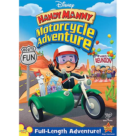 Handy Manny: Motorcycle Adventure DVD Official shopDisney at ToysFunStores.com