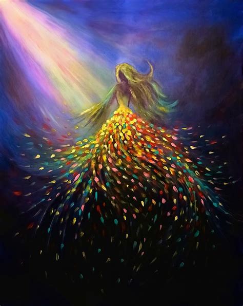 Dancing in the spotlight Painting by Lilia D - Fine Art America