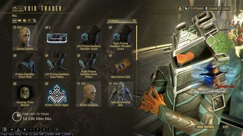 Baro Ki'teer inventory and recommendations 2023-07-14 : r/Warframe